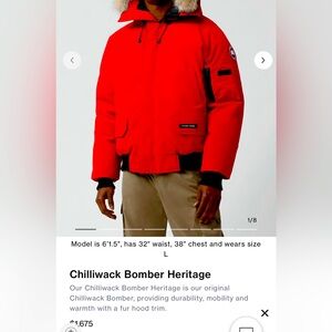Canada goose Chilliwack bomber heritage.